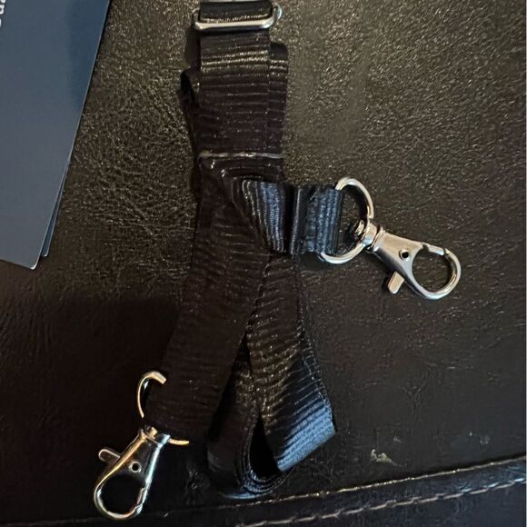 Robin Ruth Miami Cross Body Bag Canvas Double Zip Purse Adjustable Strap - Picture 5 of 9